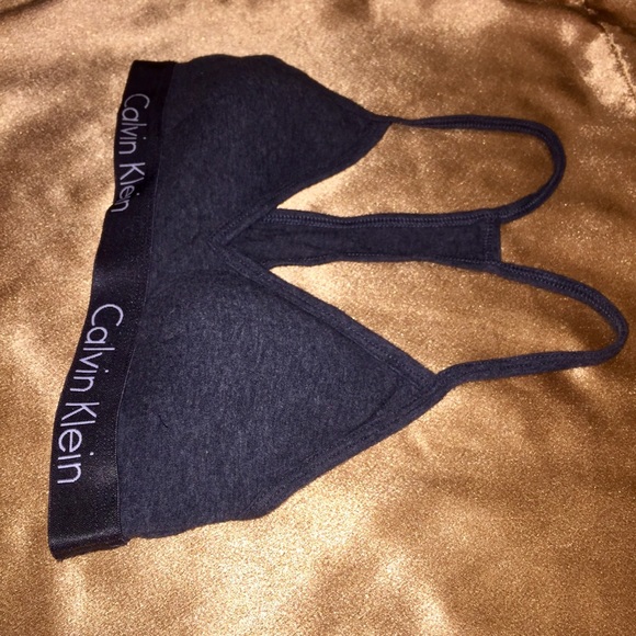 Calvin Klein Racerback Bralette-Removable Padding - Picture 1 of 6